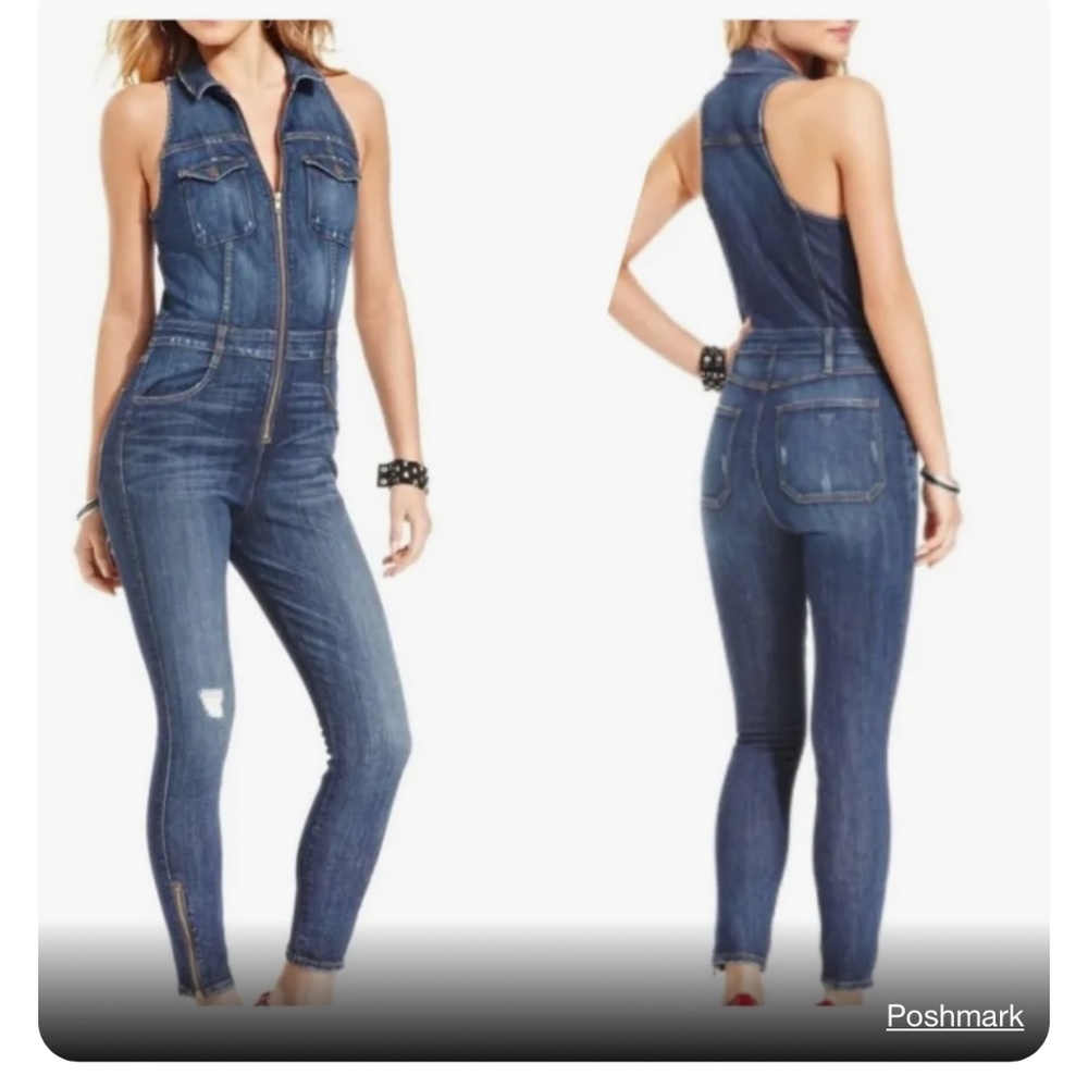 Guess denim jumpsuit